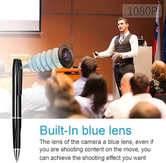 TECHNOVIEW Spy 1080P Full Hd Pen Camera