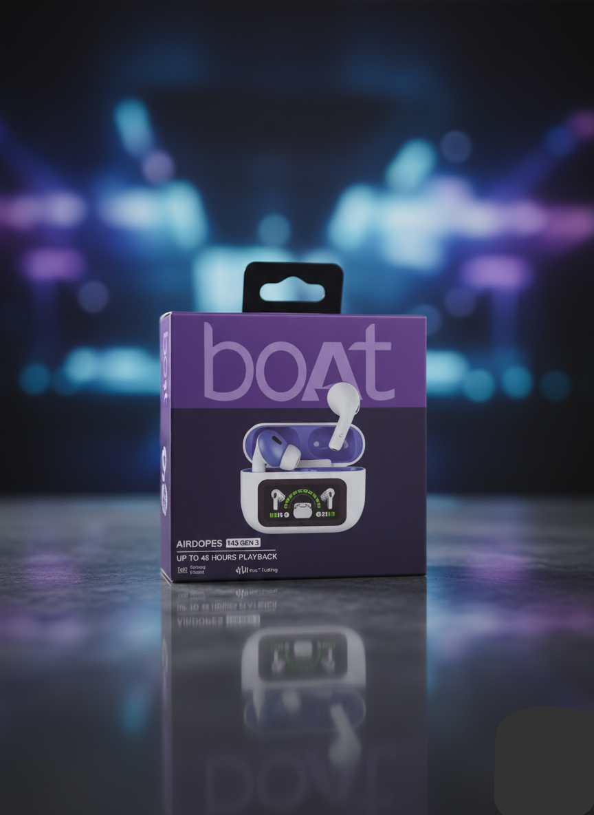 boAt Airdopes 148 Gen 3 with Display